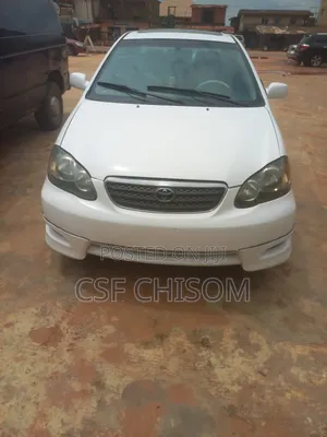 Toyota Corolla S 2007 White