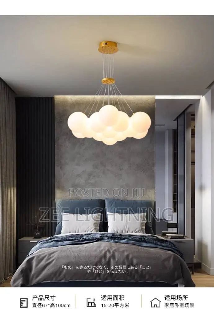 Led Ball Chandelier