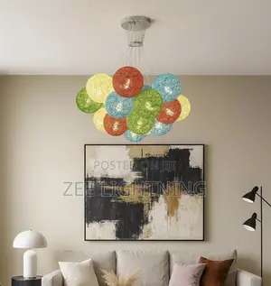 Led Ball Chandelier