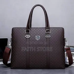 Designer Luxury Large Capacity Men’S Genuine Leather Office Bag -