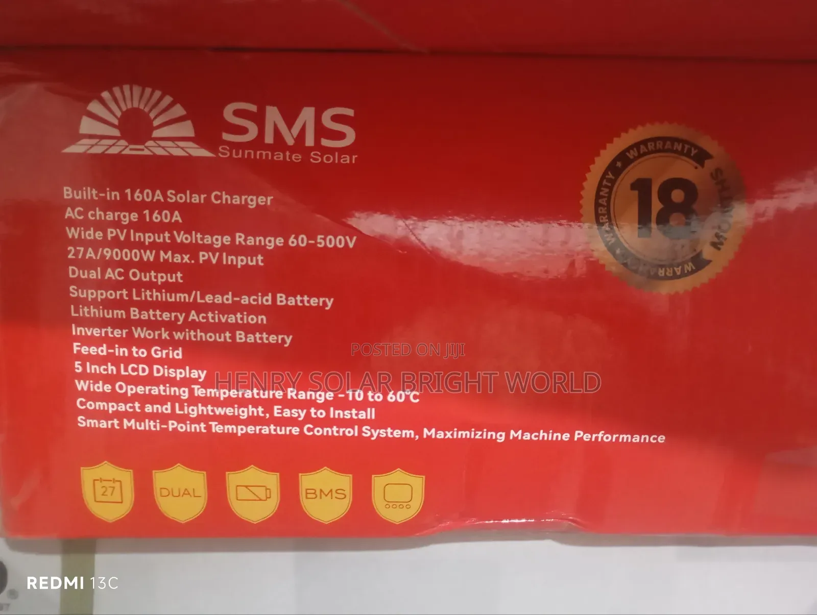 SMS 5kva 24v Hibrid Inverter
