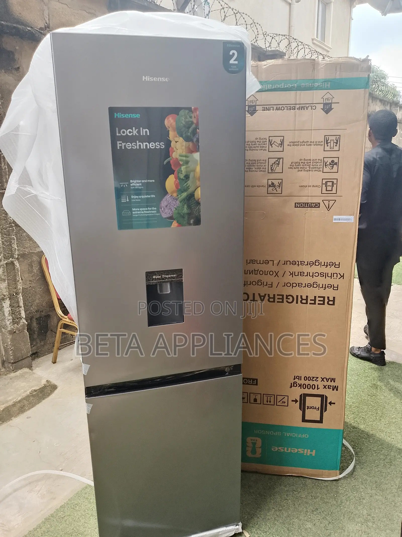 Hisense Rd-35dcb Premium Bottom Freezer Refrigerator