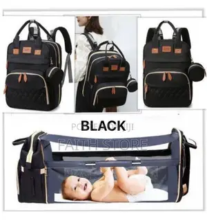 High Quality Baby Bed and Nursing/Maternity Backbag With Purse,