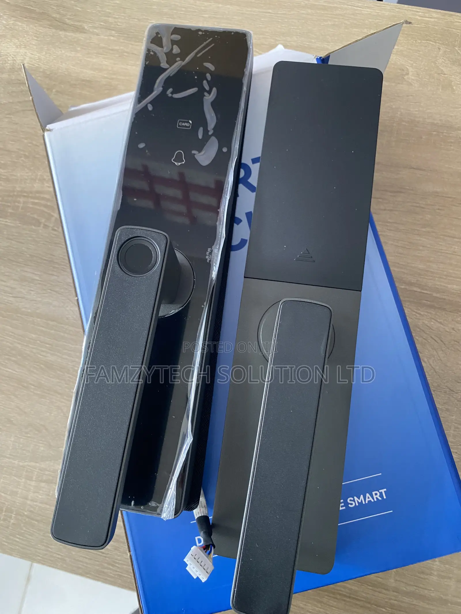 Smart Lock With Fingerprint, Card, Password, Key