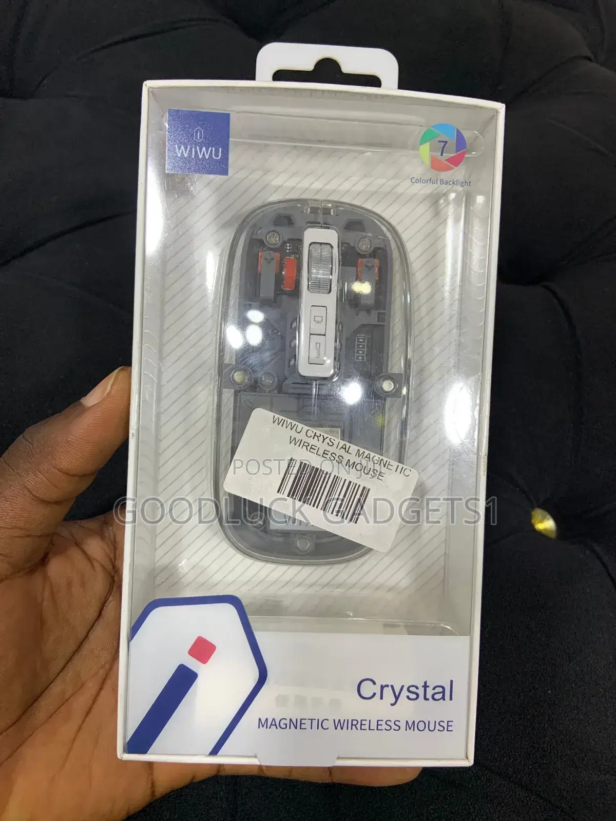Crystal Magnetic Wireless Mouse