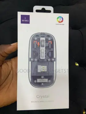 Crystal Magnetic Wireless Mouse
