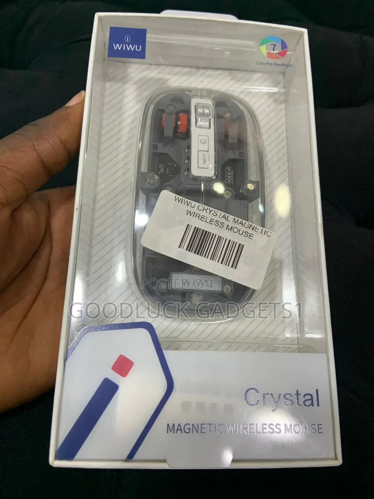 Crystal Magnetic Wireless Mouse