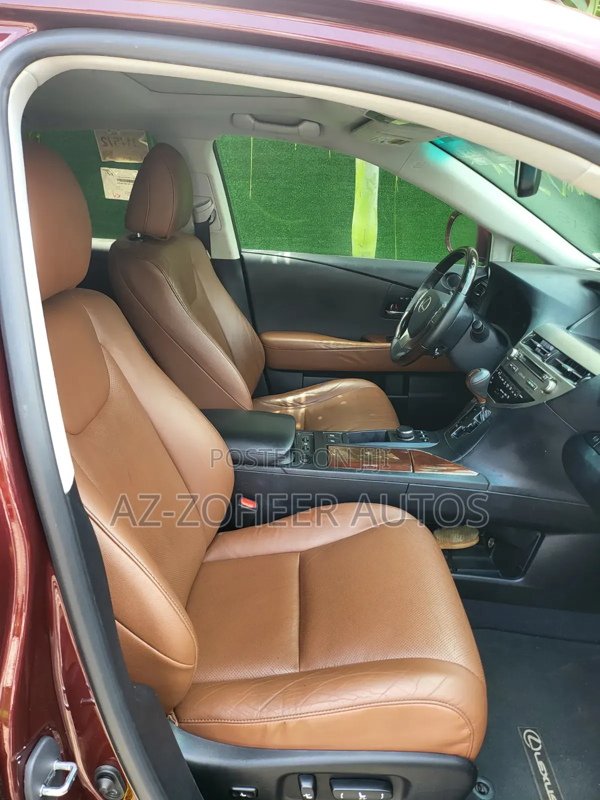 Lexus RX 350 AWD 2015 Burgundy