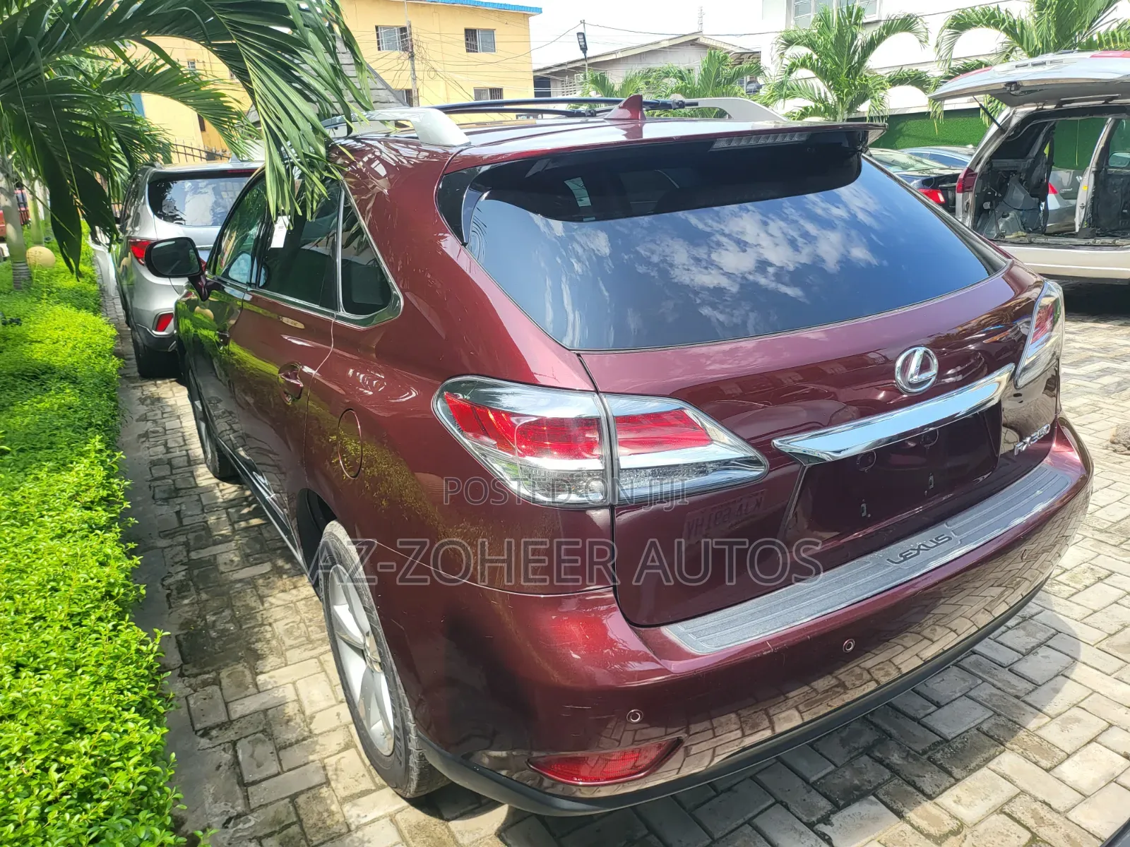 Lexus RX 350 AWD 2015 Burgundy