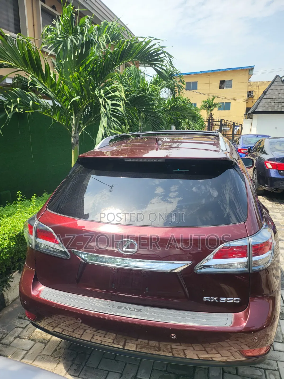 Lexus RX 350 AWD 2015 Burgundy