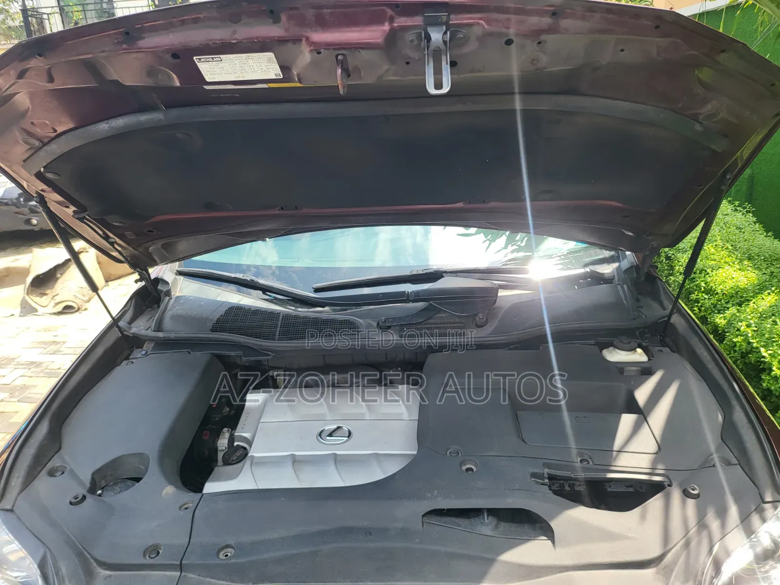 Lexus RX 350 AWD 2015 Burgundy