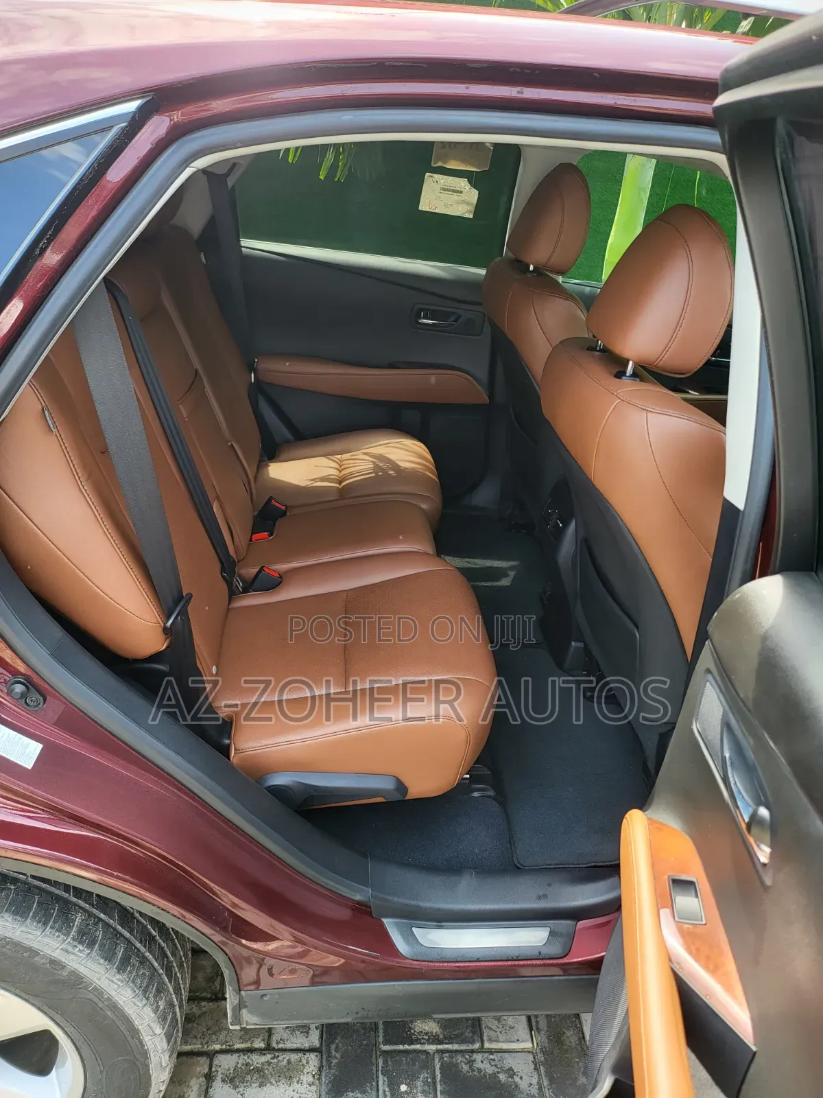 Lexus RX 350 AWD 2015 Burgundy