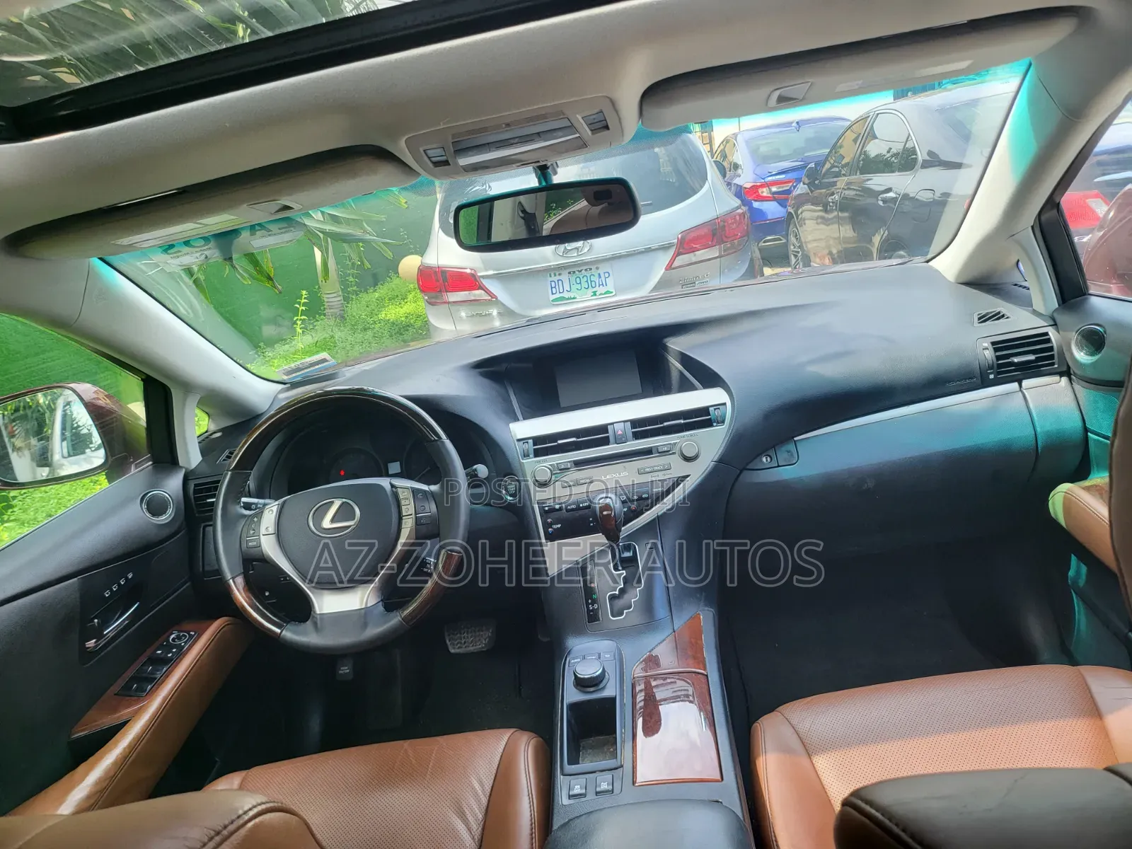 Lexus RX 350 AWD 2015 Burgundy