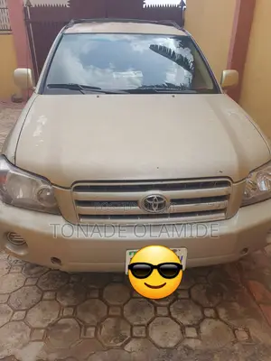 Toyota Highlander V6 2006 Gold
