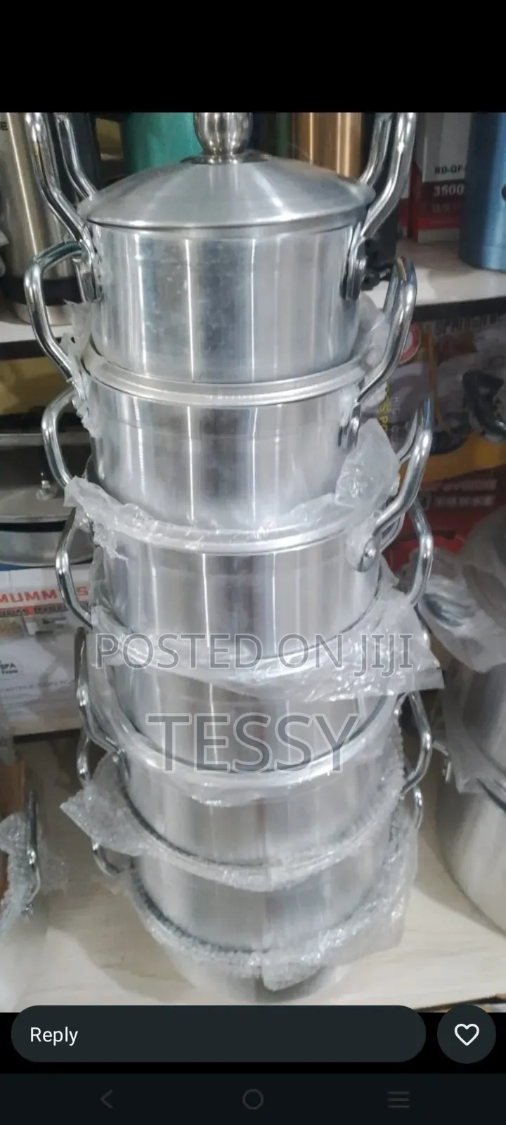 7pices Aluminum Pot Set