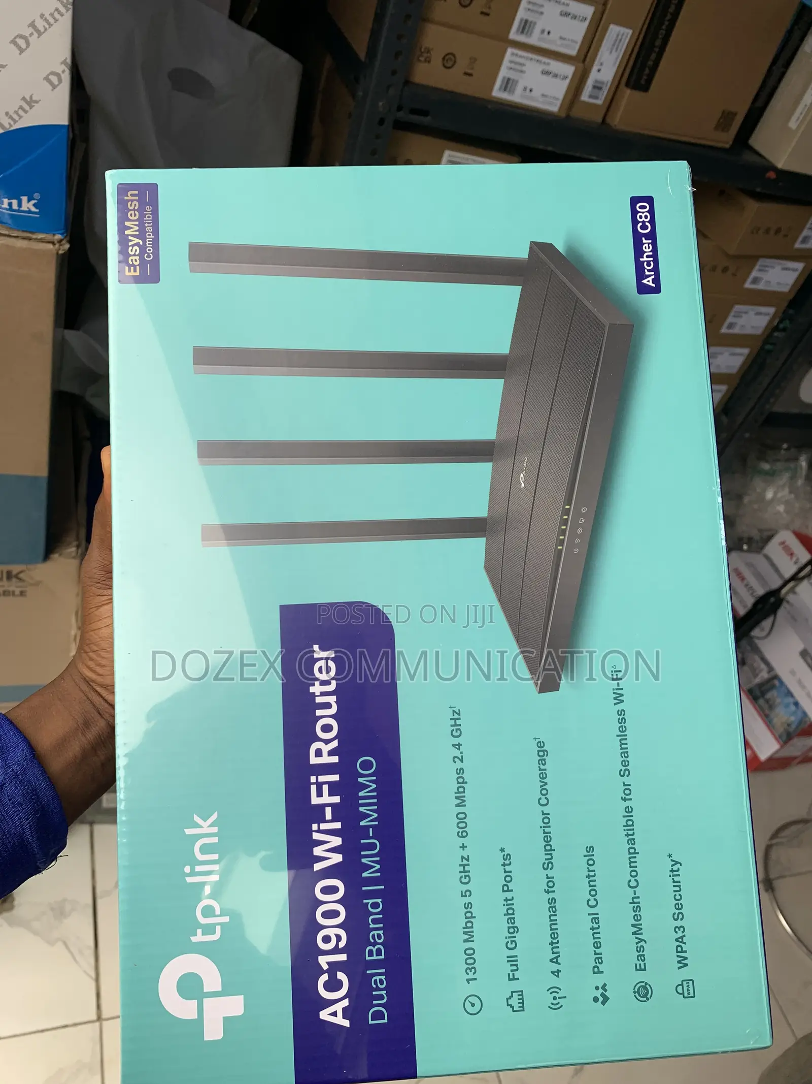 Tplink Archerc80 Ac1900 Router