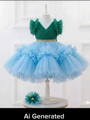 Ruffled Ball Dress