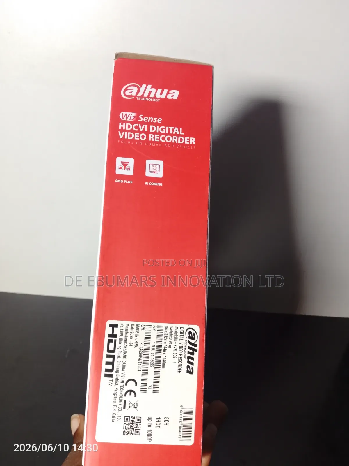 8 Channel Dahua DVR