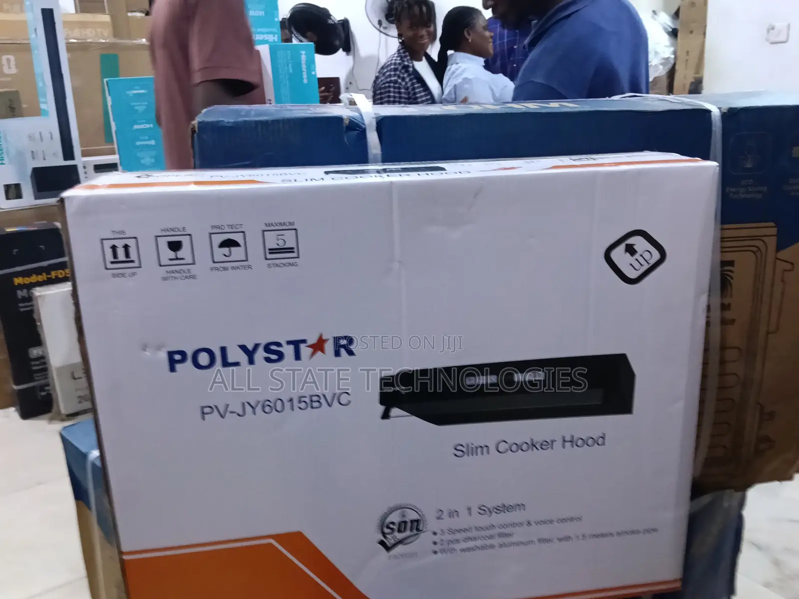 Polystar Wall Mounted Cooker Hood 60cm