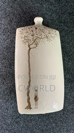 Square Ceramic Vase – Tree Girl