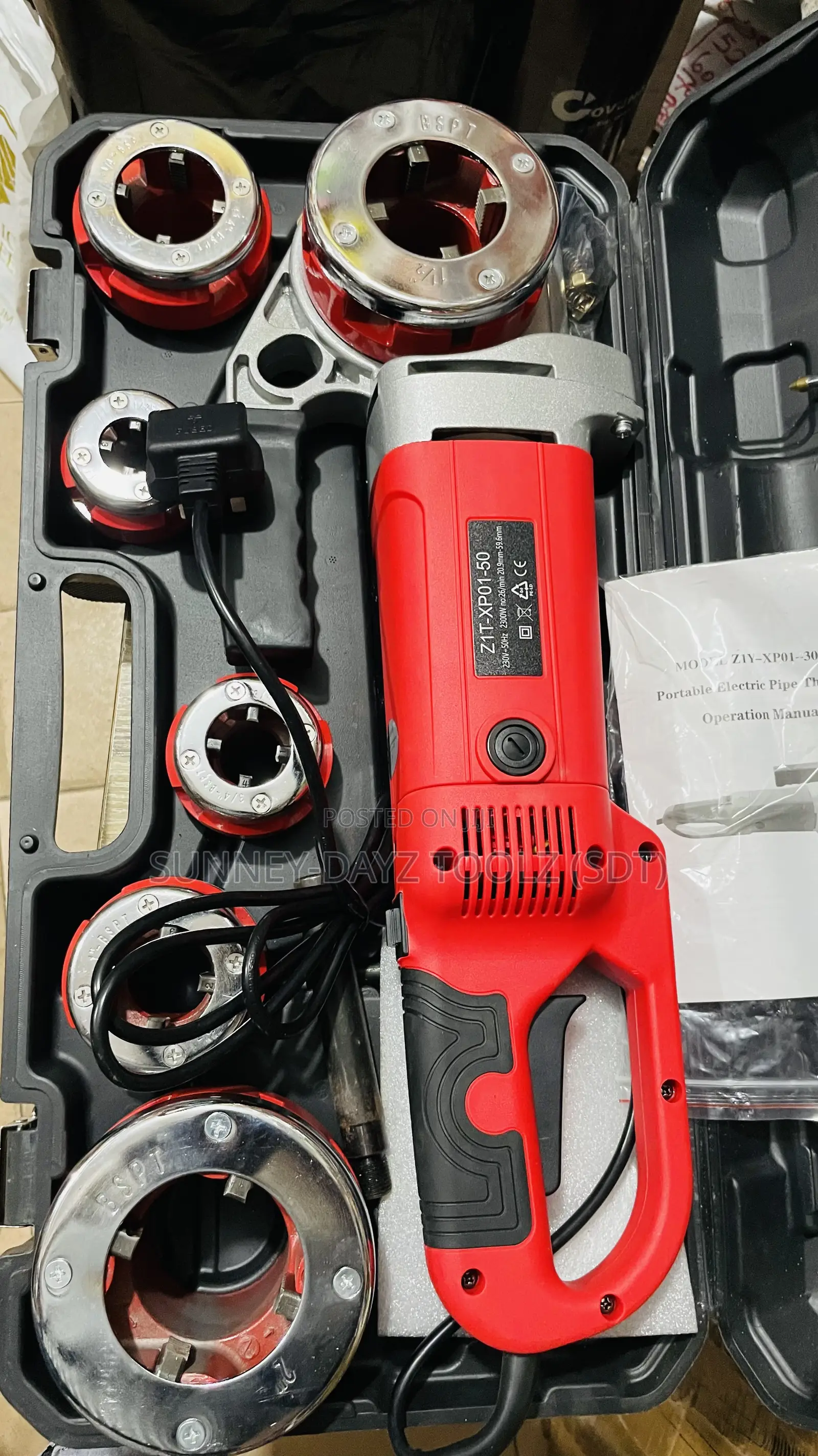 Complete Pipe Threading Kit