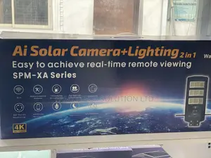 Ai Solar Camera With Street Light 2-in-1 /3 Camera View