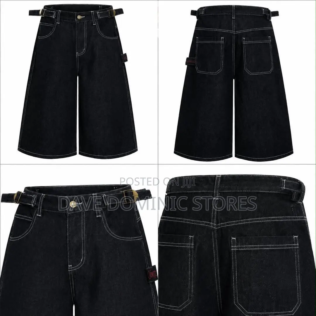 Premium Luxury Denim Plain Jort Now Available in Store