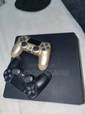 Uk Used Playstation 4 Slim With 10 Games ,Two Pads