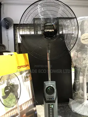 Qasa 18inch "JAZZ" Rechargeable Fan+Bluetooth Speaker + Remote Control