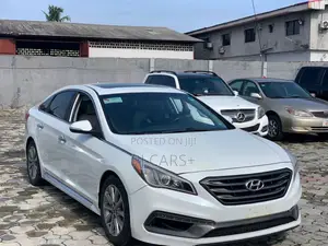 Hyundai Sonata Limited 2.0T Seban (2.0L 4cyl 6A) 2016 White