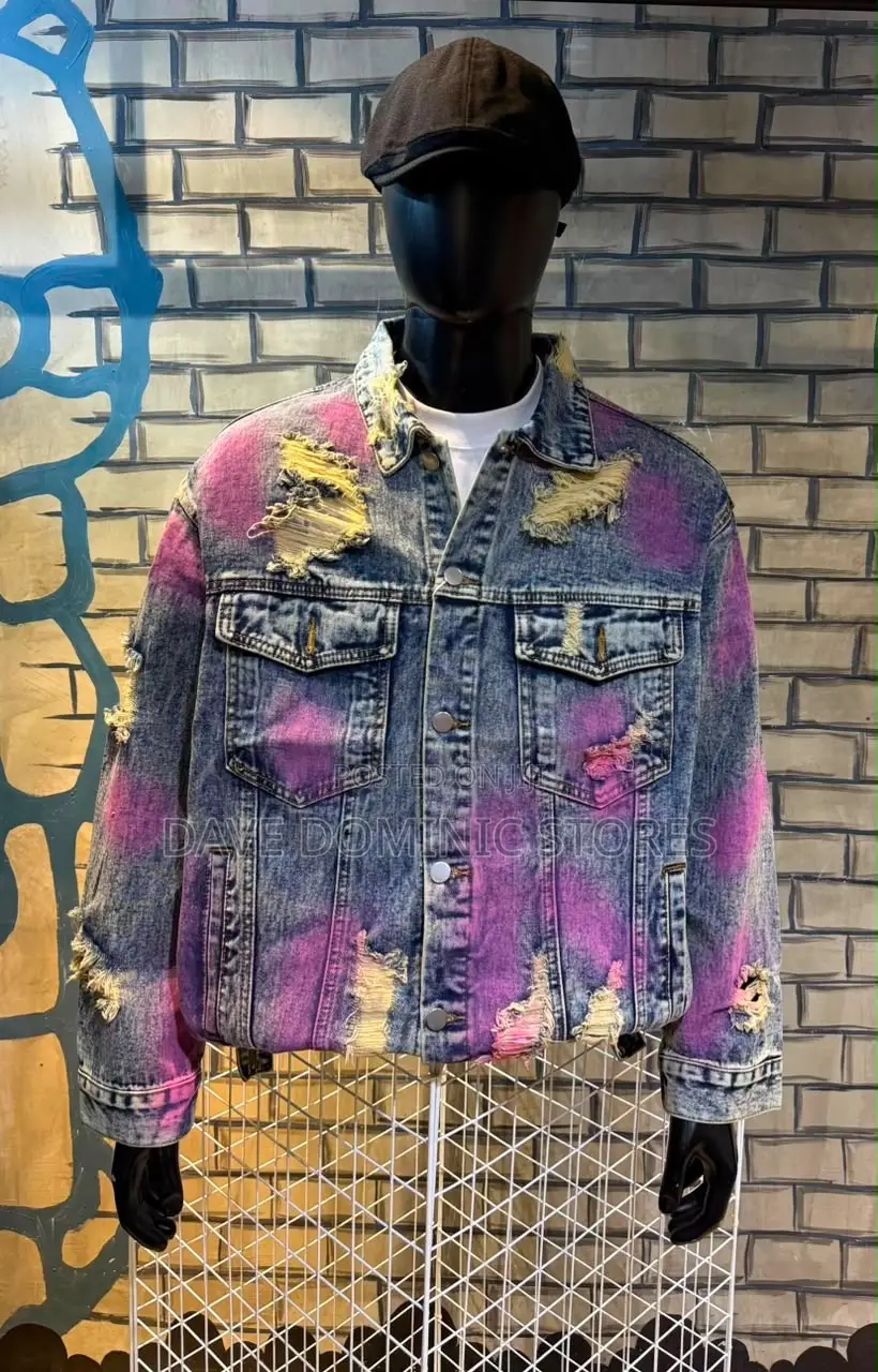 Premium Luxury Original Denim Jacket Now Available in Store.
