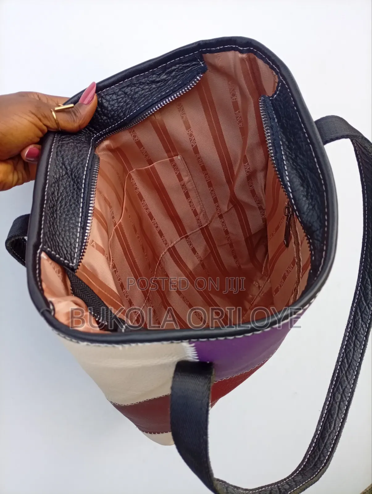 Leather Patches Lux Bag