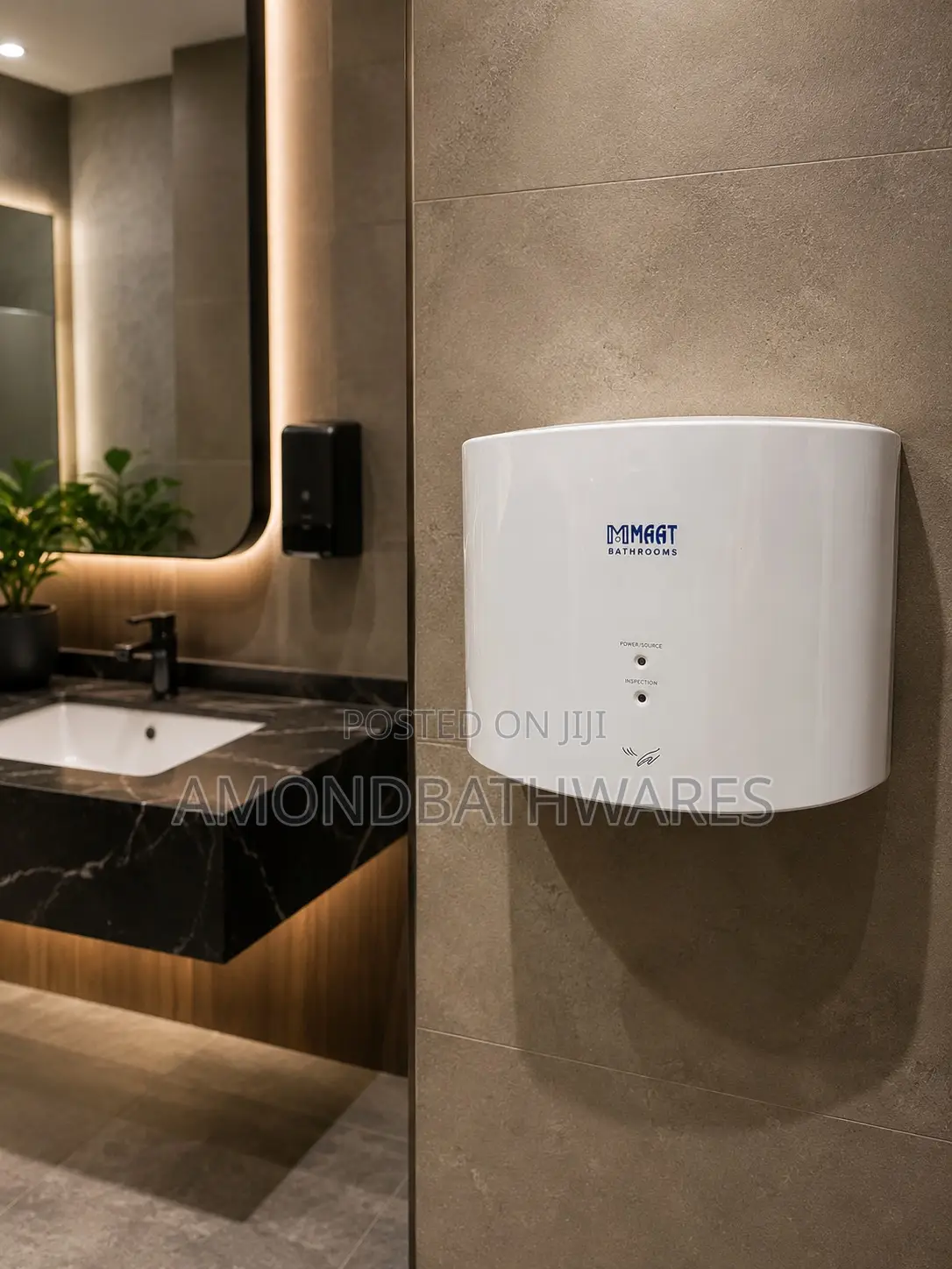 Automatic Hand Dryer White