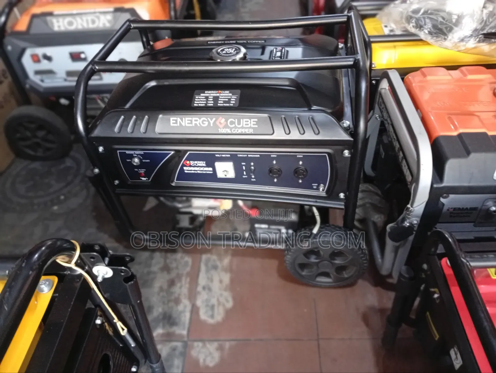 Energy Cube 100% Copper Generator 7.5kva
