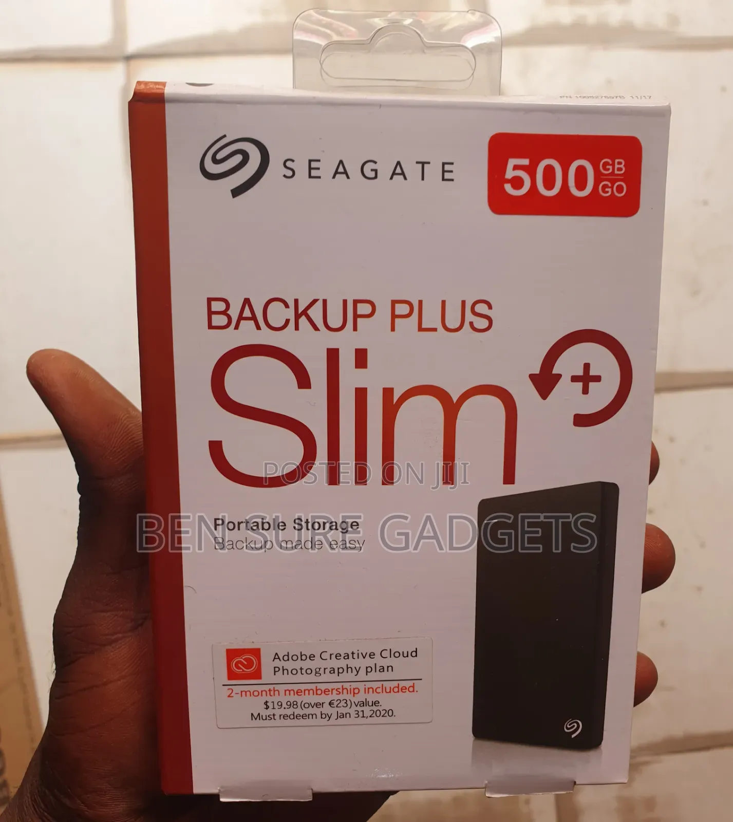 Backup Plus Slim Hard Drive