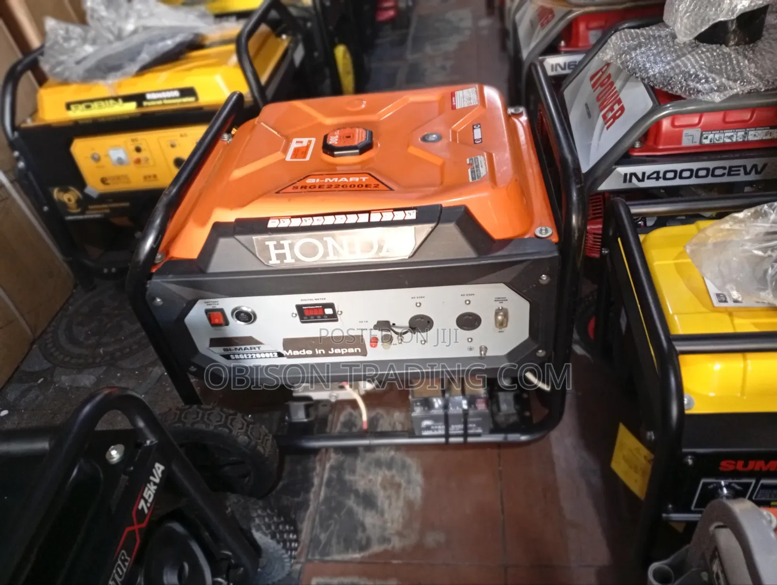 Honda Gasoline Generator 9kva
