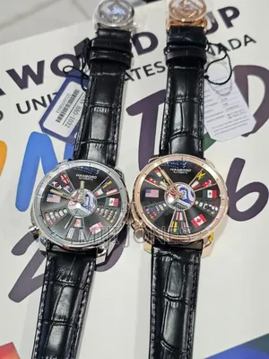 Hanboro 2026 World Cup Edition Leather Watch