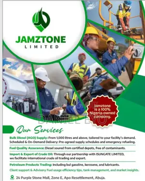 Bulk Diesel(Ago) and Fuel Supply Services