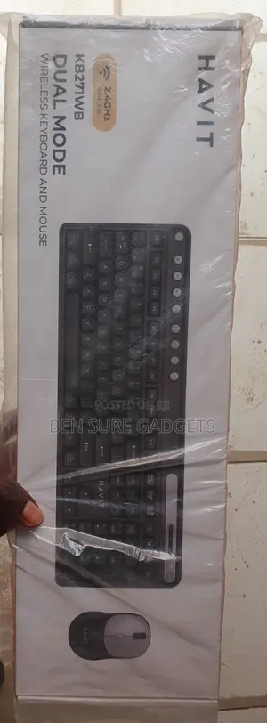 Dual Mode Wireless Keyboard and Mouse