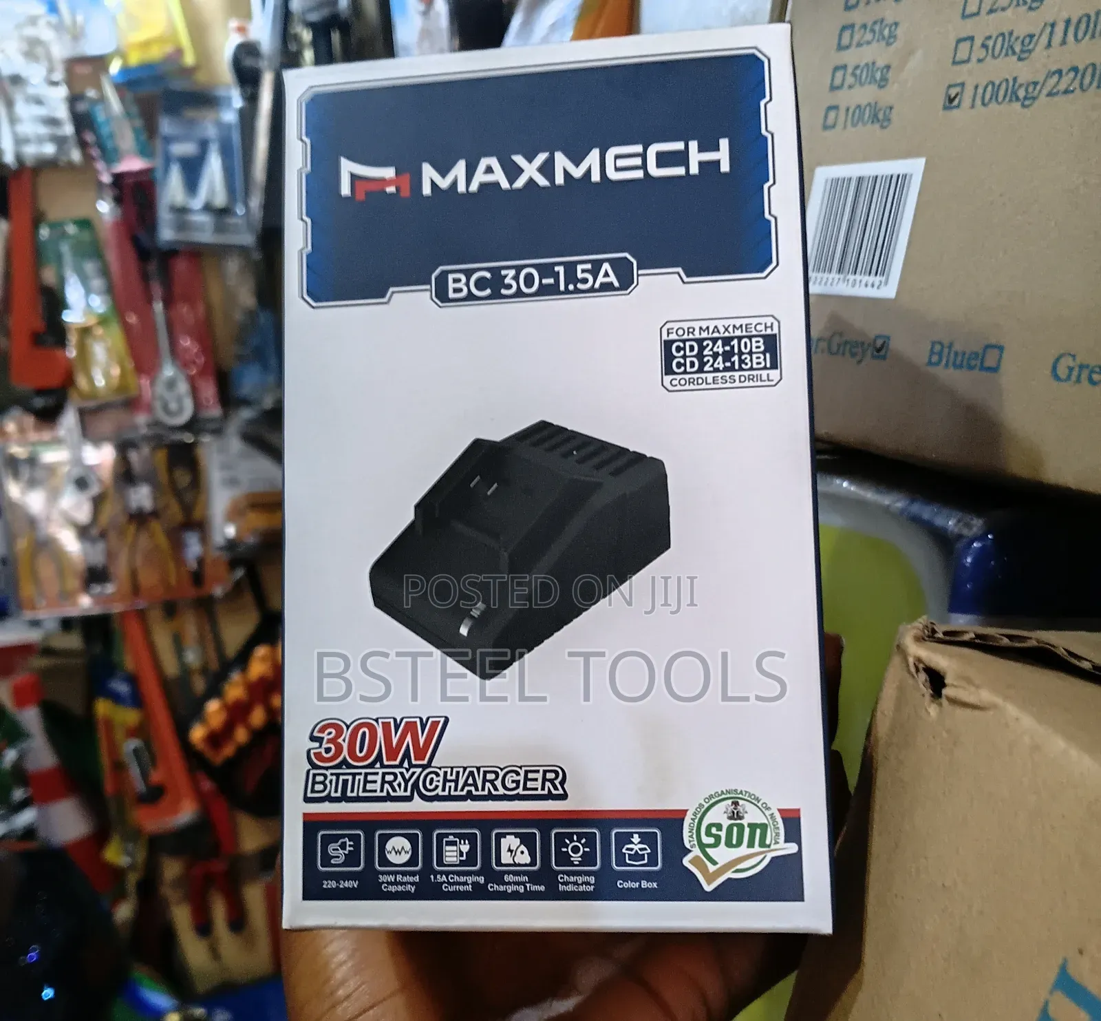 Maxmech 30w Battery Charger – Reliable Efficient Charging Machine