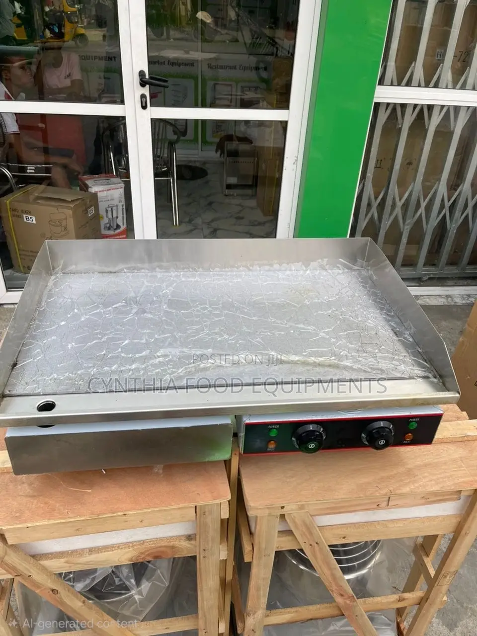 Table Top Smooth Electric Griddle