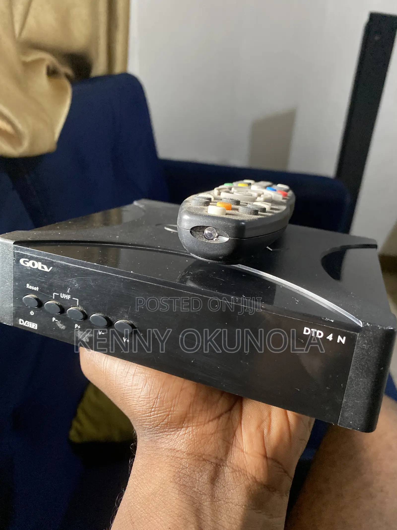 Gotv Decoder, Remote, Cable and Antenna