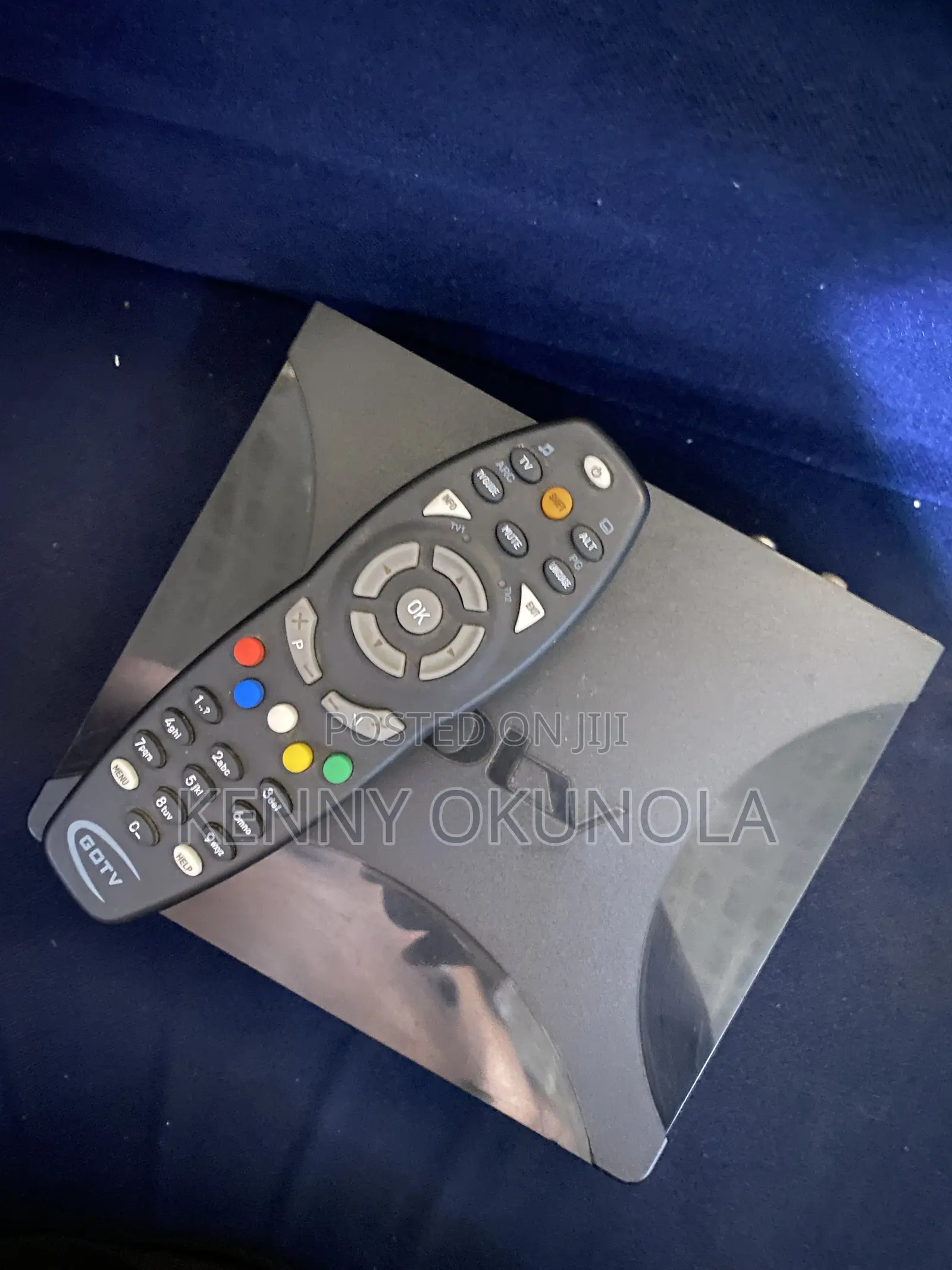 Gotv Decoder, Remote, Cable and Antenna