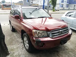 Toyota Highlander 4x4 2005 Red