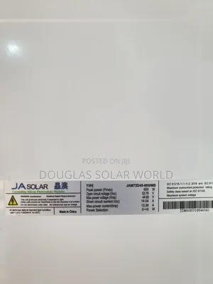 Ja Solar 600w Half-Cut Mono Solar Panel