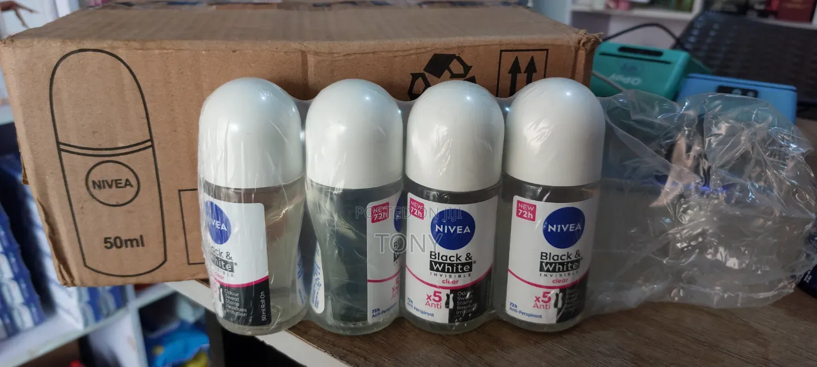 Nivea Rollon Dry Impact Catons