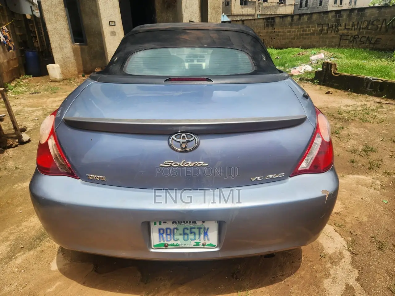 Toyota Solara 3.3 Convertible 2007 Blue