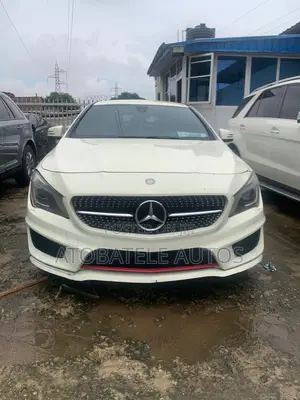 Mercedes-Benz CLA-Class AMG CLA 45 4MATIC Sedan 2015 White