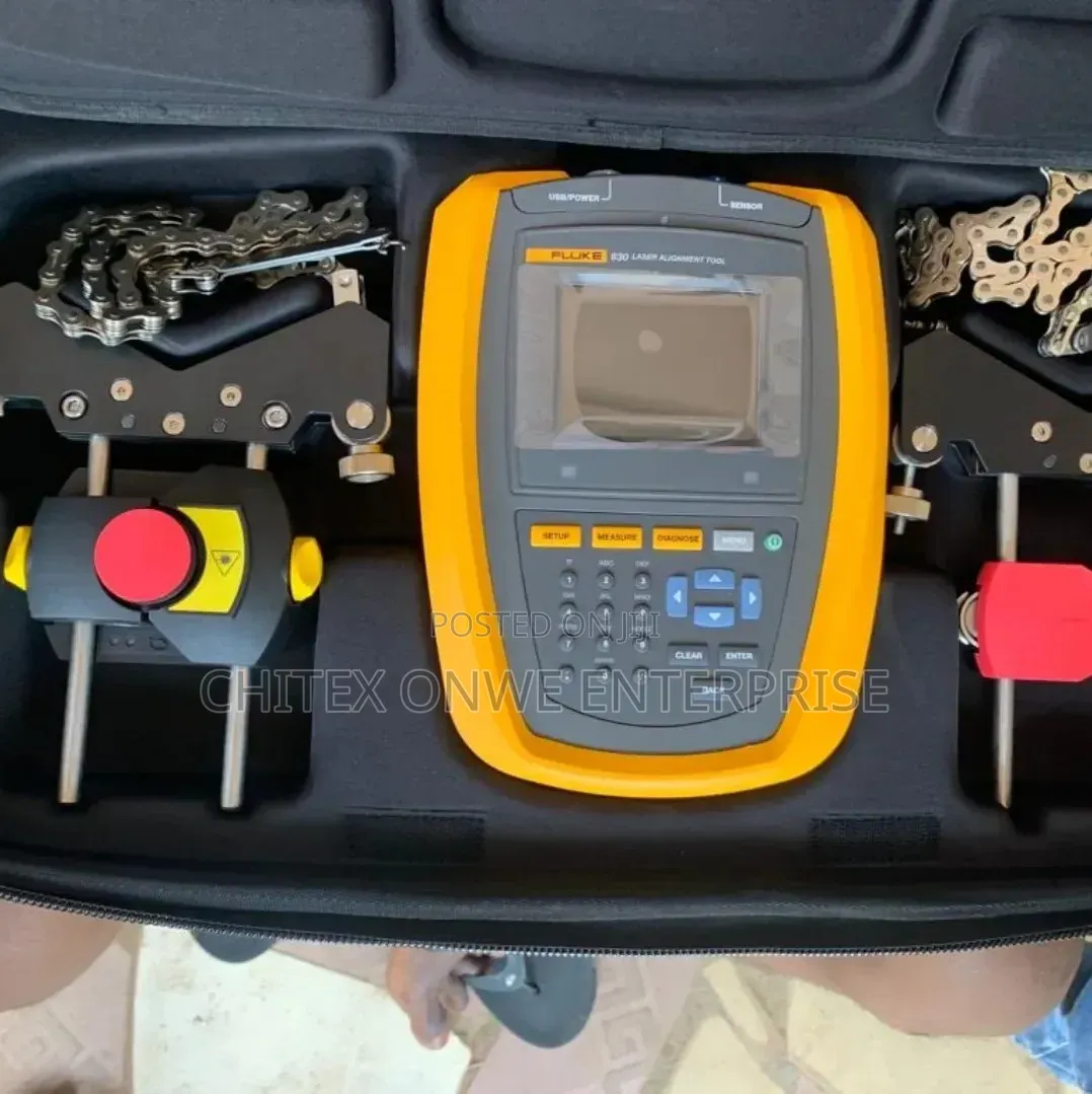 Fluke 830 Laser Shaft Alignment Tool Precision Alignment Rotating Mach