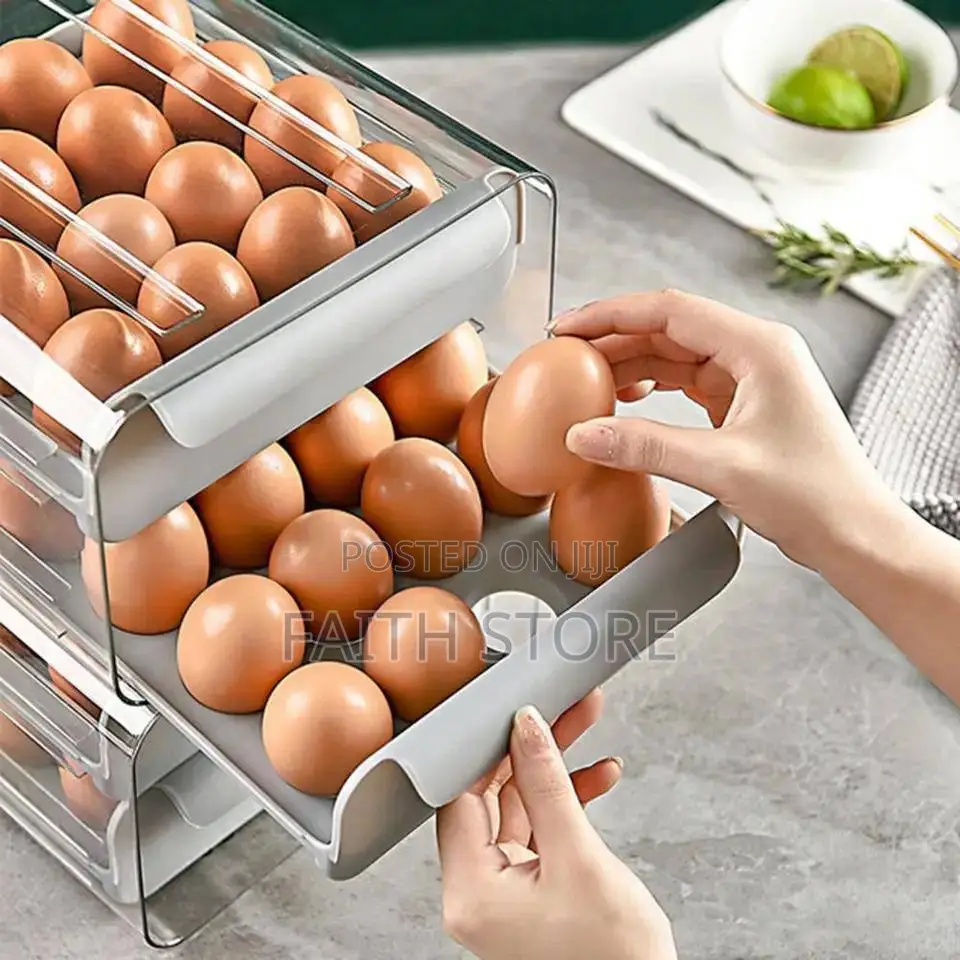 32 Grids Transparent Egg Rack/Organizer (Egg Rack Oo3)